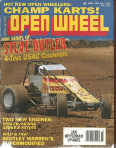 OPEN WHEEL 1991 JULY - GRAY GHOST, HINNERSHITZ, STEVE BUTLER, DICK POLE 